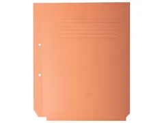 Chemise à annexes Quantore A4 ouverture côté court chamois