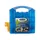 verbandkoffer,DIN 13157,kunststof blauw/transparant,m. wandhouder