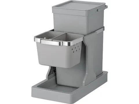 Deco Inbouwafvalemmer 20+4 lLiter