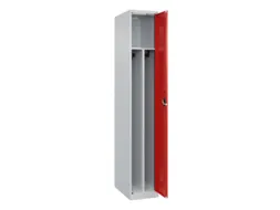 locker voor scheiding van kleding,HxBxD 1850x300x500mm,1vak