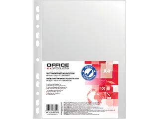 Office Products showtas A4 30 micron 11-gaats Glashelder 100 stuks - 2