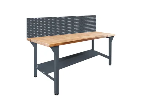 werkbank,HxBxD 1306x2000x750mm,beukblad,draagverm. 500kg,4voeten