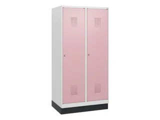 schoollocker,HxBxD 1630x800x500mm,2vak,vak B 400mm,cil.-slot,sokkel - 2