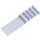 Ruiterstrook voor Esselte Classic 50mm wit 10 stuks