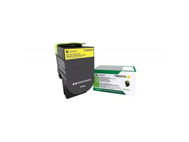 71B20Y0 Lexmark Cs317 Toner Yellow Return