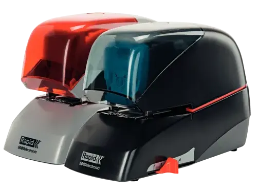 Rapid contactloze elektrische nietmachine 5080E zilver/oranje