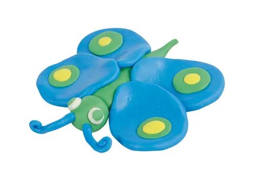 Klei Creall supersoft rood/blauw/groen/geel/wit assorti