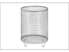 Afvalbak Van Draadgaas 63 Liter Vloeropstelling Draadgaasbodem Verzink