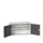 wandkast 600x1050x350mm 1xStalen bodem sokkel Ral 7035 front Ral 7016