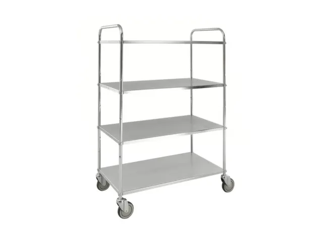 etagewagen,draagverm. 250kg,4etage(s),laadvl. LxB 900x540mm