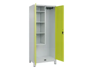 schoonmaakkast,HxBxD 1950x800x500mm,links 4vakken - 2