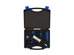 GEDORE 1.81/K-12 Schroefdraadadapterset met schuifhamer 700g,11stuks