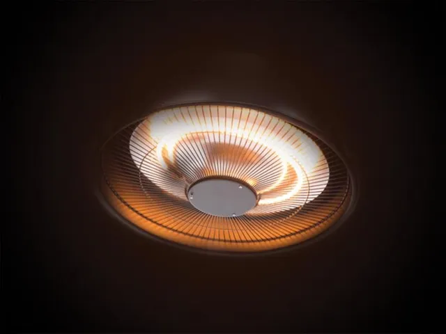 Terrasverwarmer Hangend 1500W Industrieel Design