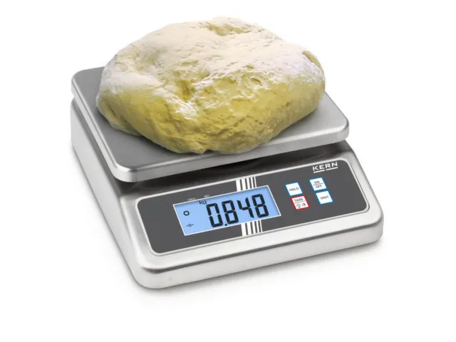 tafelweegschaal,platform BxD 252x200mm,RVS,weegbereik 8-15kg