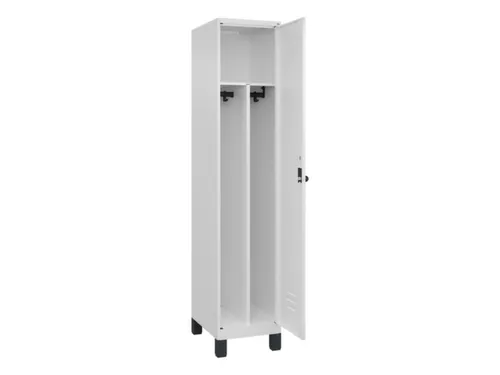 locker voor scheiding van kleding,HxBxD 1950x400x500mm,1vak