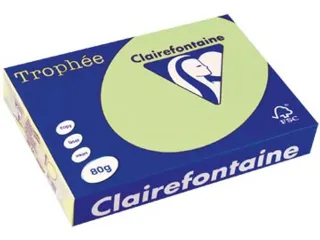 Trophée Pastel gekleurd papier A4 80 gram 500vel Groen - 1
