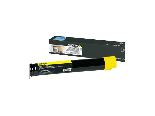 X950X2YG LEXMARK X950 toner yellow