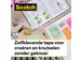 Plakband Scotch Magic 665 19mmx33m dubbelzijdig