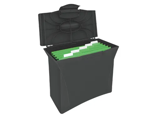 Hangmappenkoffer Vivida Zwart A4
