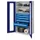 Materiaalkast Vensterdeuren 1950x1000x600mm 2legborden 5laden Slot