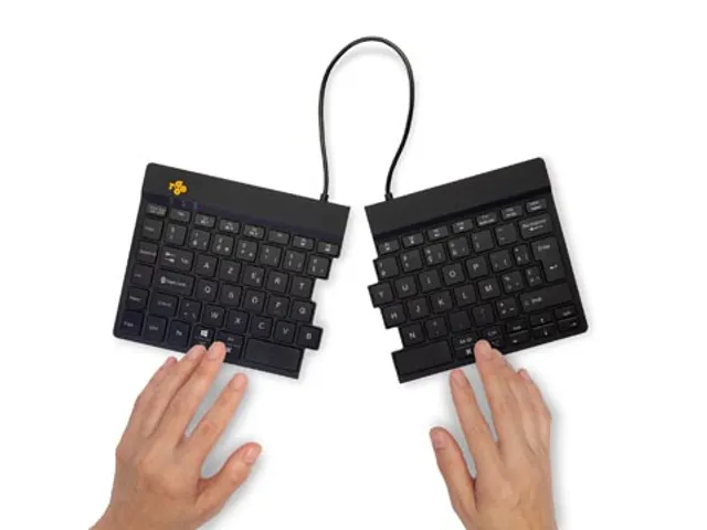 R-Go Split Break ergonomisch Bluetooth toetsenbord azerty