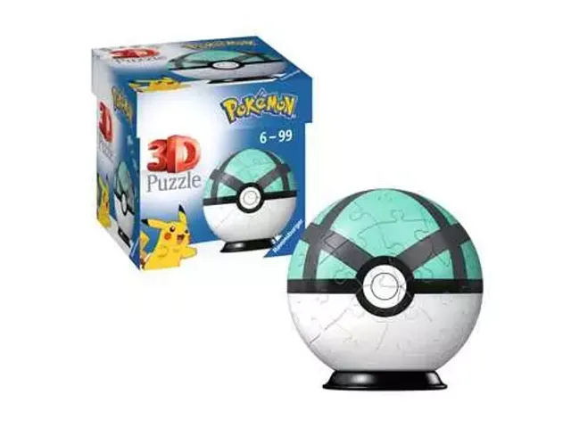 Ravensburger Pokémon Net Ball 3D Puzzel 54 stukjes