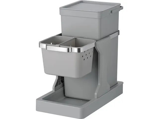 Deco Inbouwafvalemmer 20+4 lLiter