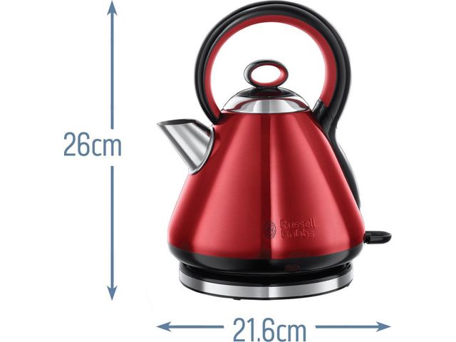 Russell Hobbs Bouilloire Russel Hobbs 21885-70 Legacy Extra silencieuse  Rouge