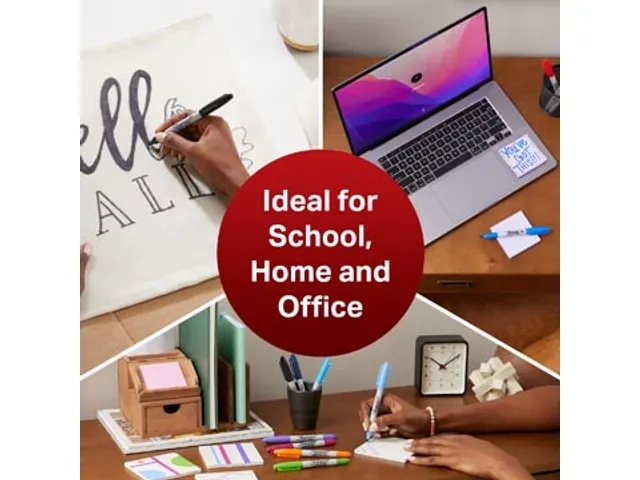 Marqueur Permanente, Twin Tip, Noir