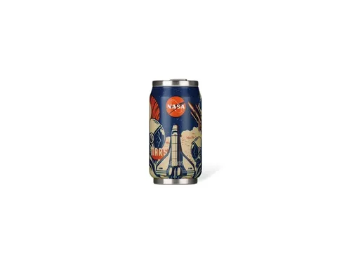 Thermosbeker Les Artistes Paris blik 280ml Nasa met geïntegreerd riet