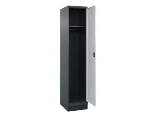 locker,HxBxD 1950x400x500mm,1vak,vak B 400mm,cil.-slot,sokkel