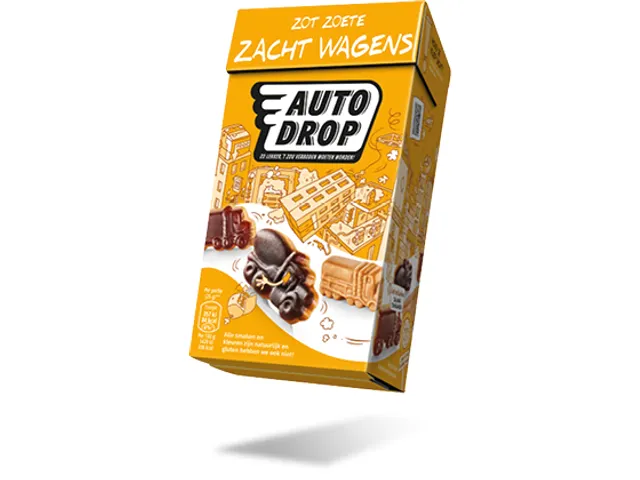 Autodrop Zot Zoete Zacht Wagens Pak 235gr