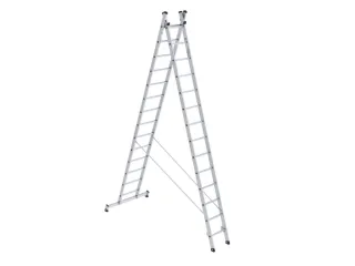 multifunctionele reformladder,2x14,sporten,balk L 6,98m,aluminium - 1