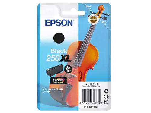 Inktcartridge Epson 250XL T16P14 zwart