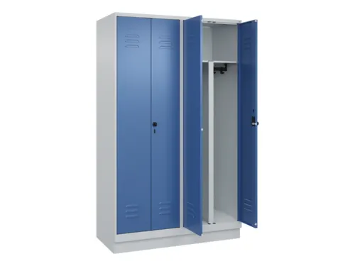 PBM-locker,HxBxD 1950x1200x500mm,4vak,vak B 300mm,draaigrendel