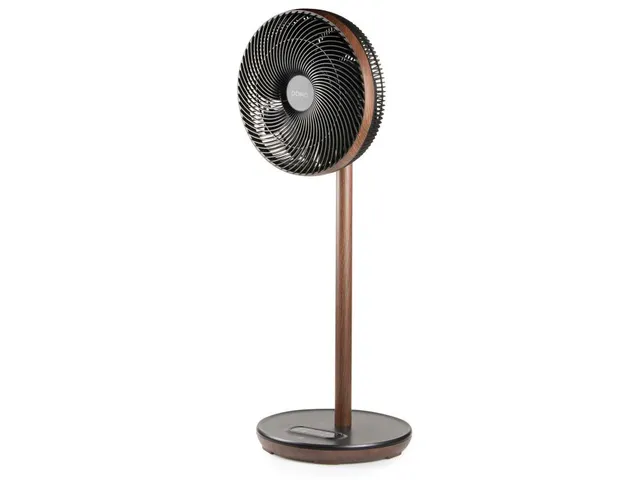 DOMO Statiefventilator Wood Style super stil 33 cm