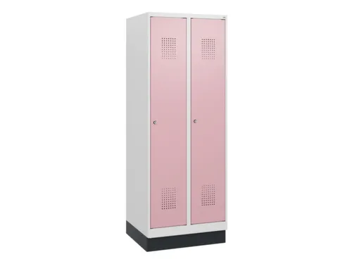 schoollocker,HxBxD 1630x600x500mm,2vak,vak B 300mm,cil.-slot,sokkel