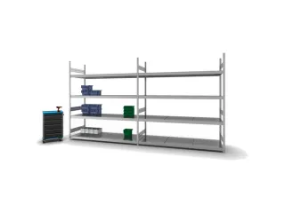 breedvakstelling,grondveld,HxBxD 2500x2320x835mm,vakl. 350kg - 3