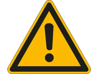 Waarschuwingsbord,Algemeen Waarschuwingssignaal,Wandbord,Aluminium - 1