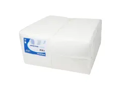 Sopdoek P42001 Wit 38x40 cm 1/4 vouw a kwaliteit 200 Stuks