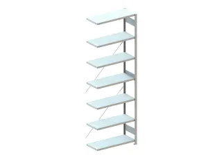 systeemstelling,aanbouwveld,CLIP,HxBxD 3000x1306x436mm,vakl. 330kg - 1