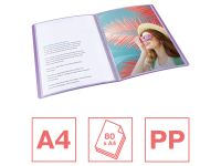 Colour'Breeze showalbum, ft A4, lavendel