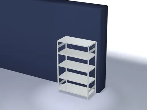 systeemstelling,grondveld,HxBxD 2000x1360x635mm,vakl. 330kg