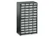 ESD-assortimentskast,HxBxD 550x310x180mm,48lade(n),laden zwart