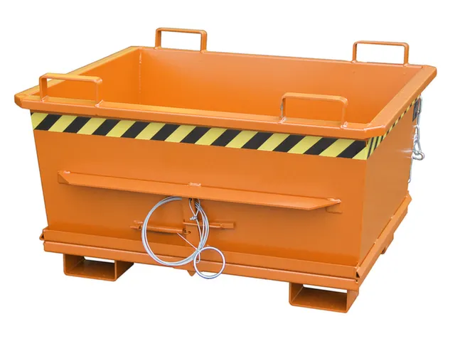 Bodemklepcontainer 721x1040x1200mm 0.50m³ 1000kg Ral2000