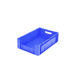 Euronorm Stapelkrat M. Grijpopening Pp 170x600x400mm Blauw