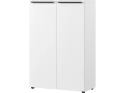 dossierkast,HxBxD 120x810x400mm,2xhouten vloer,3ordnerhoogte,romp wit