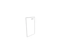 Vleugeldeur,V. Scheidingswand,Aanslag Links,2Ordnerhoogte