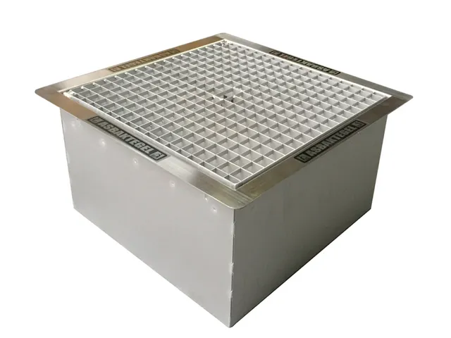 The DropPit - XXL DeLuxe RVS Asbaktegel