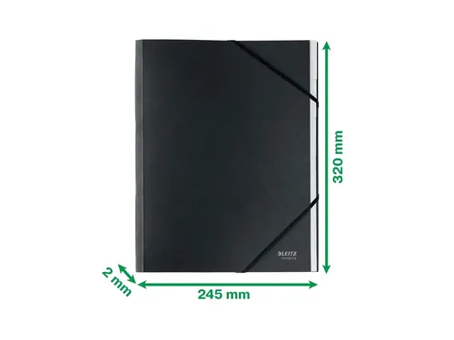 Sorteermap Leitz Recycle 6 tabs karton zwart